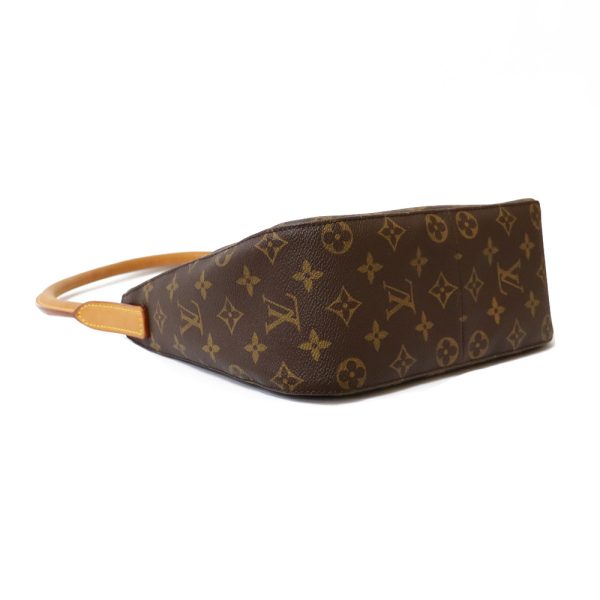 brb37100900 5 Louis Vuitton Looping Monogram Shoulder Bag Brown