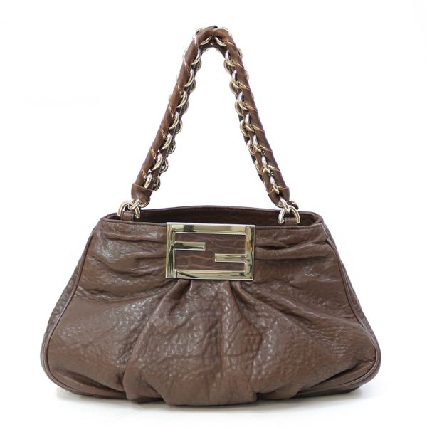 brb38112053 1 Fendi Shoulder Bag Brown