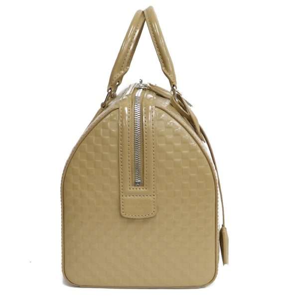 brb38112156 4 Louis Vuitton Speedy Cube Damier Handbag Beige