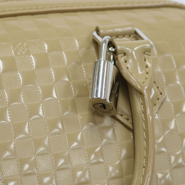 brb38112156 9 Louis Vuitton Speedy Cube Damier Handbag Beige