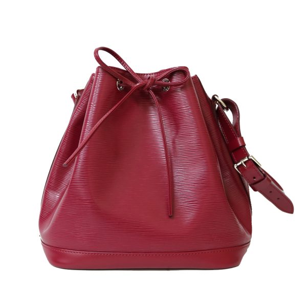 brb38114319 1 Louis Vuitton Petit Noe Epi Shoulder Bag Red