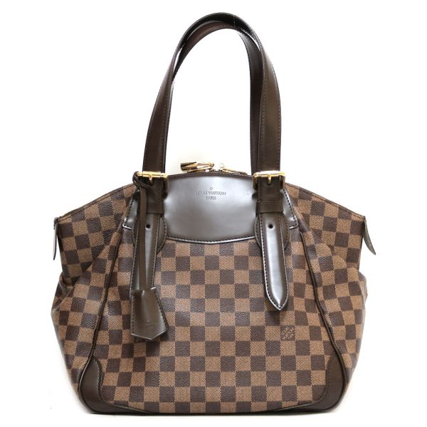 brb38330392 1 Louis Vuitton Verona Damier Shoulder Bag Brown