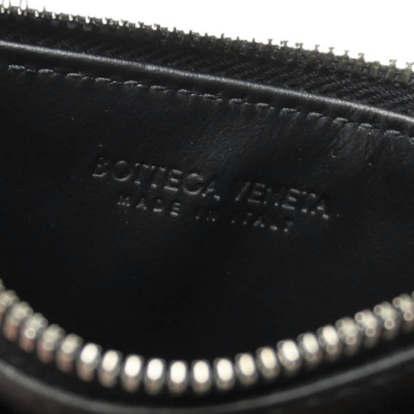 bt23fw103 5 BOTTEGA VENETA Card Coin Case Black