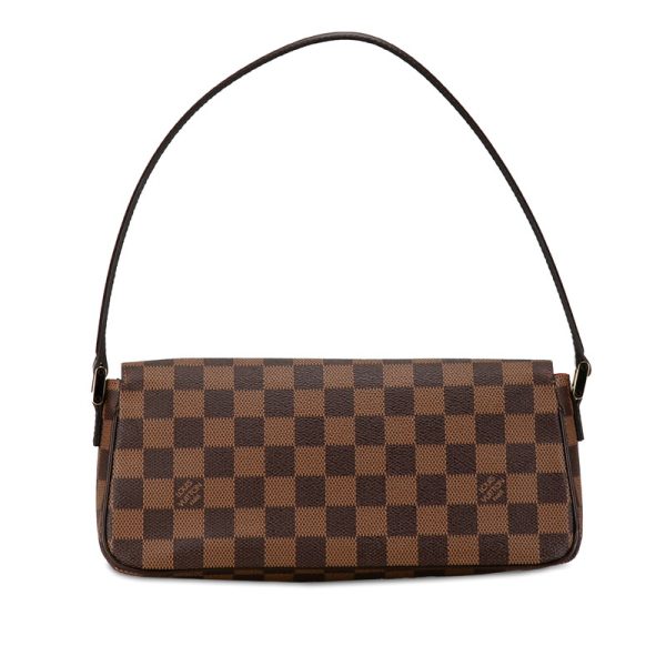 btvamt9vtss5qzwd 3 Louis Vuitton Damier Recoleta Shoulder Bag Brown