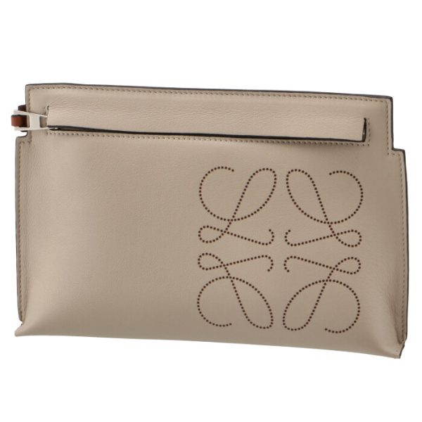 c500m38x0100242456 1 LOEWE T Pouch Mini Ivory