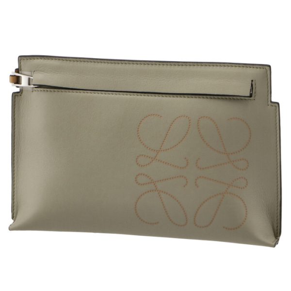 c500m38x0100244355 1 LOEWE T Pouch Mini Light Green