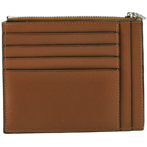 c500o37x0100247658 2 LOEWE Coin Card Holder Brown