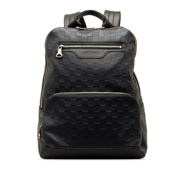 c5fc9q1qk0db2ij8 1 Louis Vuitton Damier Infini Avenue Rucksack Backpack Onyx Navy