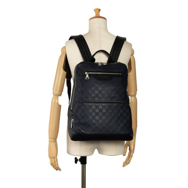 c5fc9q1qk0db2ij8 10 Louis Vuitton Damier Infini Avenue Rucksack Backpack Onyx Navy