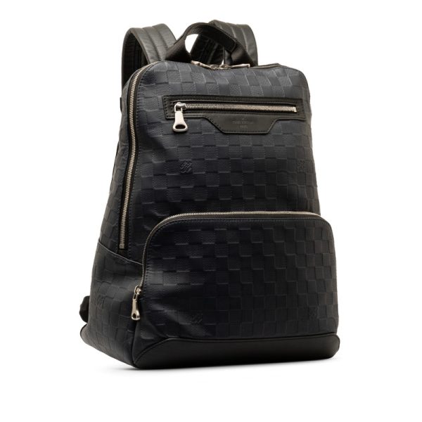 c5fc9q1qk0db2ij8 2 Louis Vuitton Damier Infini Avenue Rucksack Backpack Onyx Navy