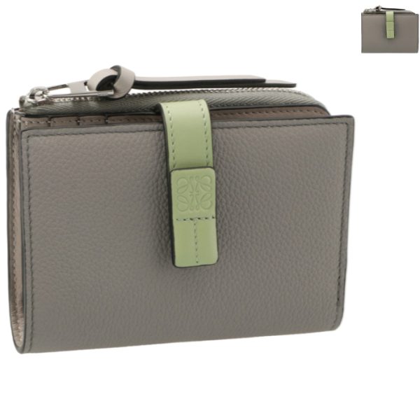 c660p30x020053 LOEWE Slim Zip Bifold Wallet