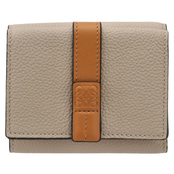 c660s26x0300512463 1 LOEWE Trifold Wallet Beige