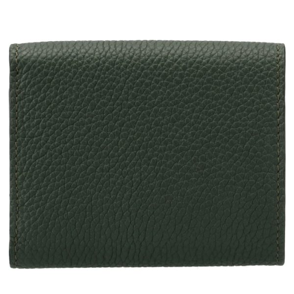 c660s26x0300514437 2 LOEWE Trifold Wallet Green