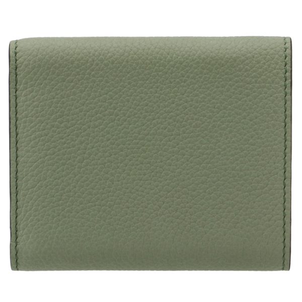 c660s26x0300516465 2 LOEWE Trifold Wallet Green