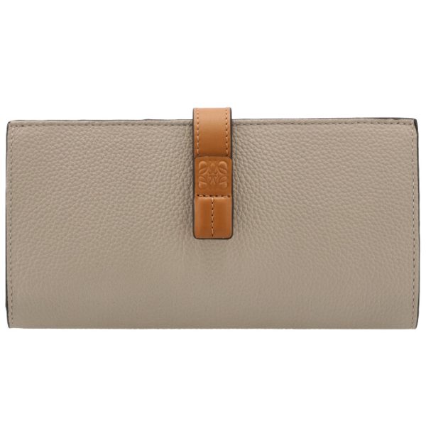 c660s40x0100512463 1 LOEWE Large Vertical Wallet Beige