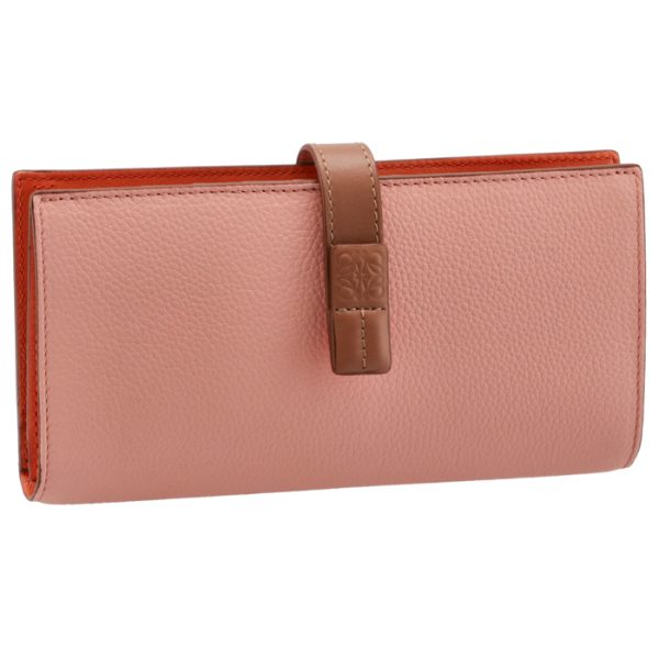 c660s40x0100517799 LOEWE Large Vertical Wallet Pink