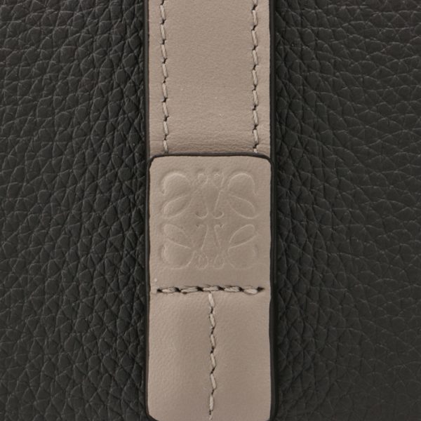 c660z41x0100511636 3 LOEWE Compact Zip Bifold Wallet Gray