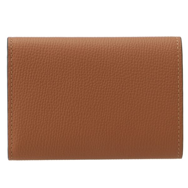 c821s33x0100662530 2 LOEWE Anagram Vertical Trifold Wallet Tan Brown