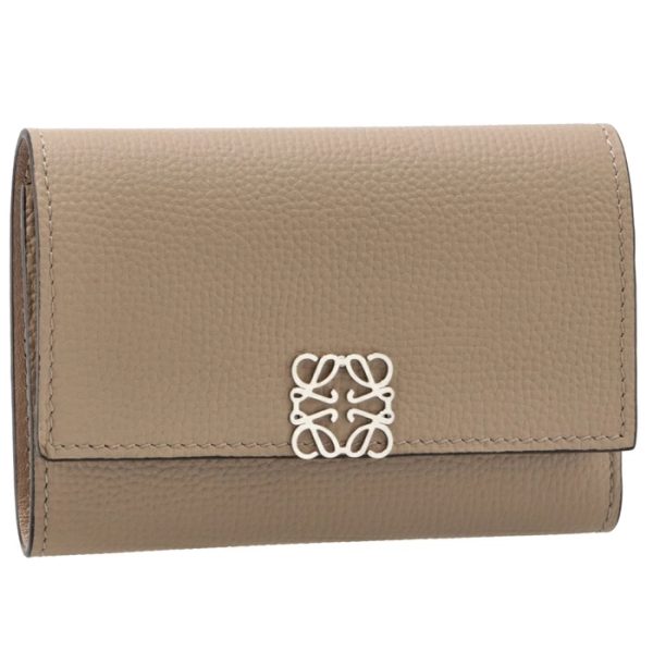 c821s33x012150 LOEWE Anagram Vertical Trifold Wallet