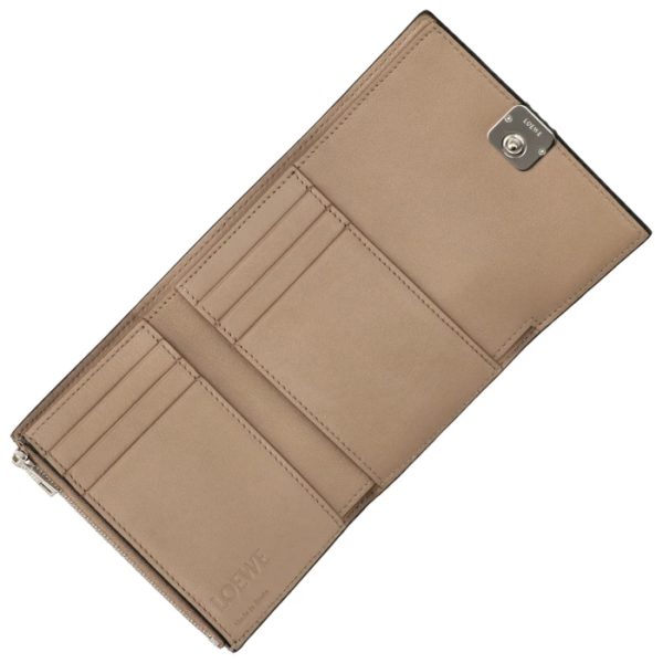 c821s33x012150 4 LOEWE Anagram Vertical Trifold Wallet