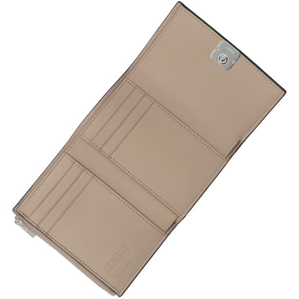 c821s33x070066 4 LOEWE Mini Wallet Anagram Vertical Trifold Wallet