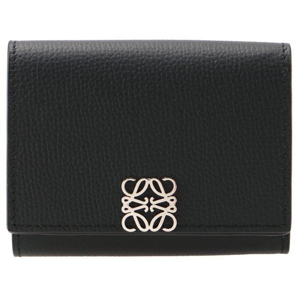 c821tr2x080066 1 LOEWE Trifold Mini Wallet Anagram Trifold Wallet