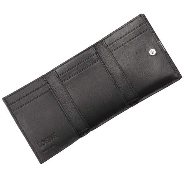 c821tr2x080066 4 LOEWE Trifold Mini Wallet Anagram Trifold Wallet