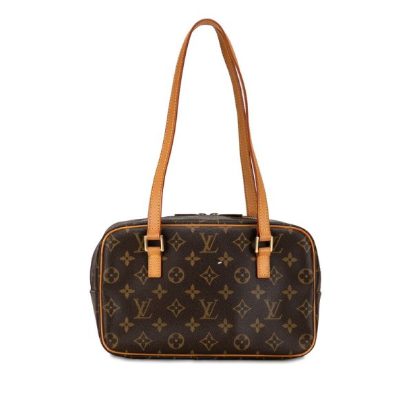 cl8s9d0p2jp2sf56 3 Louis Vuitton Monogram Cite MM Shoulder Bag Brown