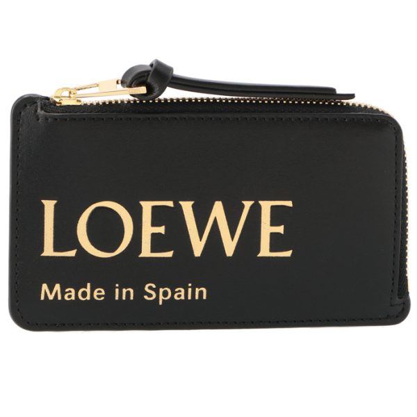 cle0z40x010088 1 LOEWE Wallet Coin Card Case Embossed Logo Mini Wallet