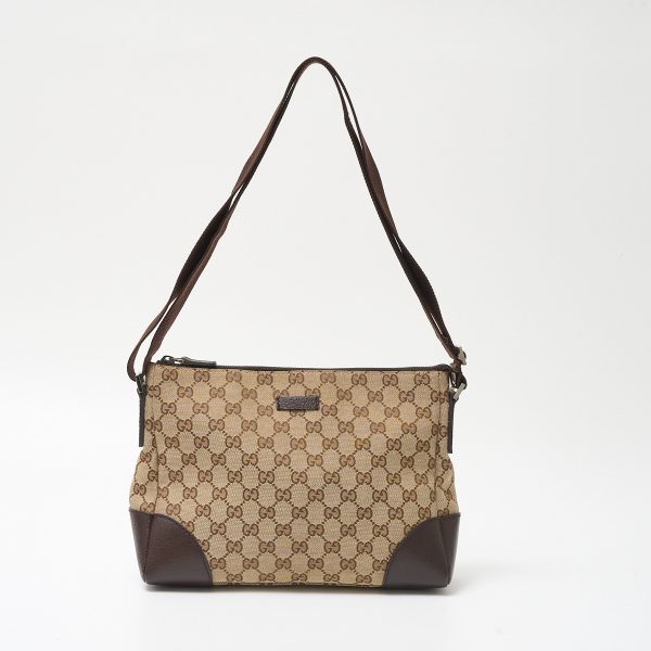 compass1713839256 Gucci GG Canvas Crossbody Beige