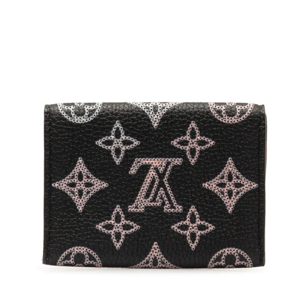 cpqtcc1fr83dkjun 3 Louis Vuitton Mahina Card Case Card Holder M81660 Noir Black