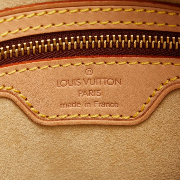 cwz2c52nuwxi42nz 6 Louis Vuitton Monogram Looping GM Shoulder Bag M51145 Brown