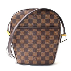 dc23 0218 30 1 Burberry Nova Check Canvas Leather Shoulder Bag Brown