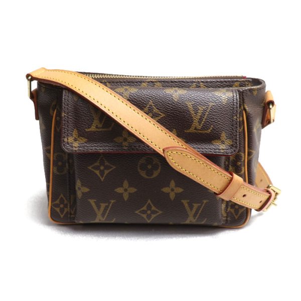 dc24 0518 15 519 LOUIS VUITTON Viva PM Shoulder M51165 Bag Brown