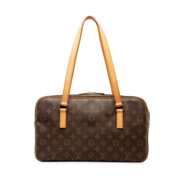 dftk0woo7p16sbf0 3 Louis Vuitton Monogram City GM Handbag Shoulder Bag Brown