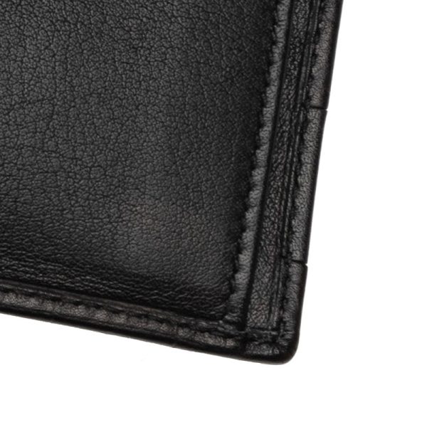 do2i2c3d473yul2i 13 Salvatore Ferragamo Gancini Bifold Wallet Black Leather