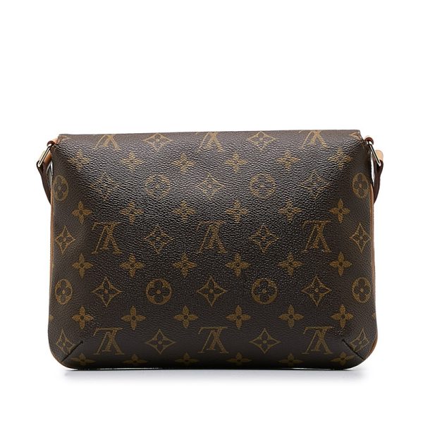 dp1454is1q45fudx 3 Louis Vuitton Monogram Musette Shoulder Bag M51257 Brown