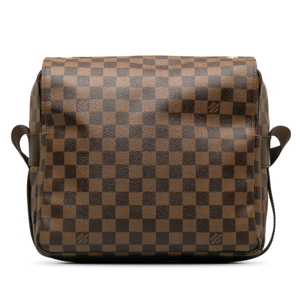 ds8urcq6dnwy53sz 3 Louis Vuitton Damier Naviglio Shoulder Bag N45255 Ebene Brown