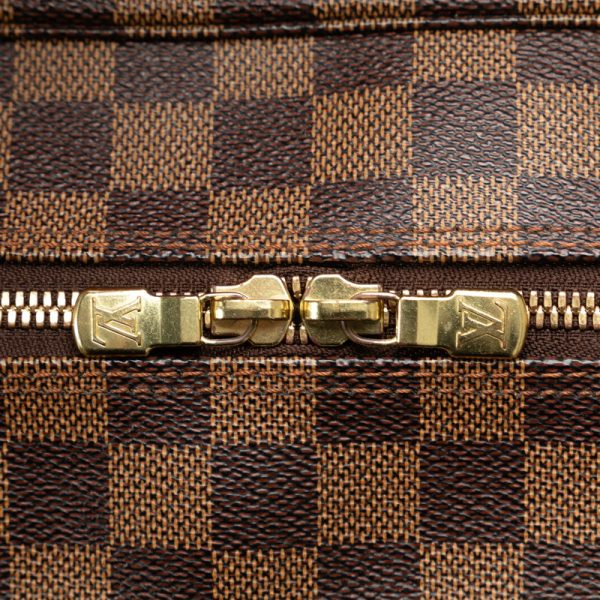 ds8urcq6dnwy53sz 8 Louis Vuitton Damier Naviglio Shoulder Bag N45255 Ebene Brown