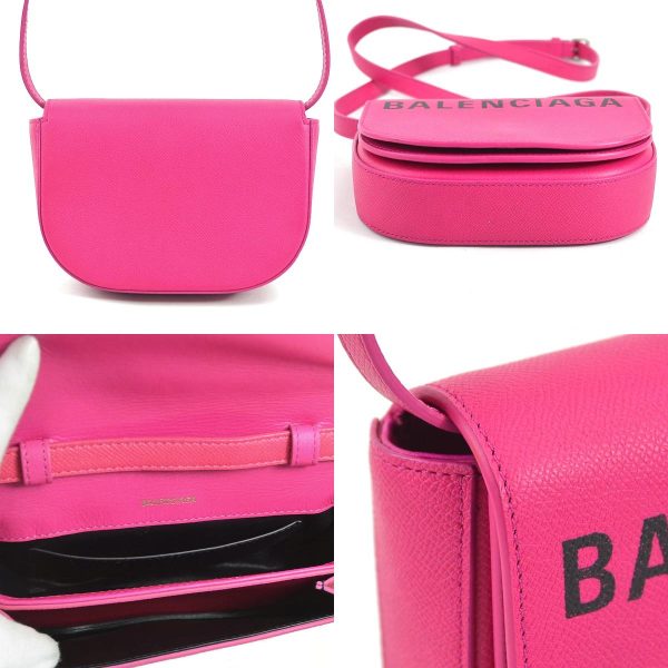 e58447f 2 c Balenciaga Ville Day Bag XS Leather Pink