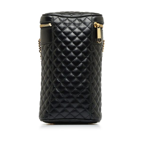 e5v4qthe1uphl9ql 3 Gucci Horsebit Zumi Quilted Chain Shoulder Bucket Bag Black