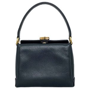 ec18192 1 Celine Shoulder Bag Canvas Leather Navy