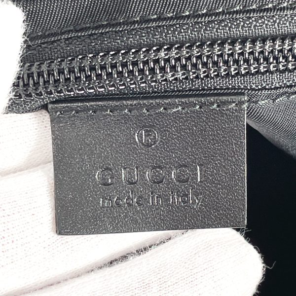 f4034302 12 Gucci Business Bag Nylon Leather Black