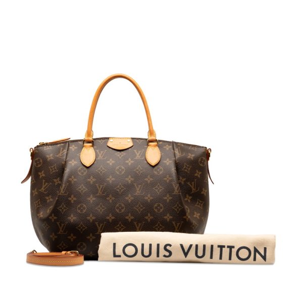 fhiwkl0xq33uz2xz 12 Louis Vuitton Monogram Turenne MM Shoulder Bag 2WAY Brown