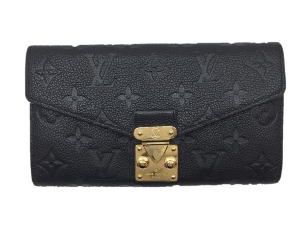 fornt LOUIS VUITTON Portefeuille Metis Long Wallet Monogram Empreinte