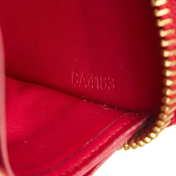 g4a2mtgxsir0fv5j 10 Louis Vuitton Sweet Vernis Zippy Wallet M90123 Rose Red