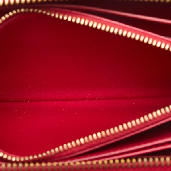 g4a2mtgxsir0fv5j 8 Louis Vuitton Sweet Vernis Zippy Wallet M90123 Rose Red