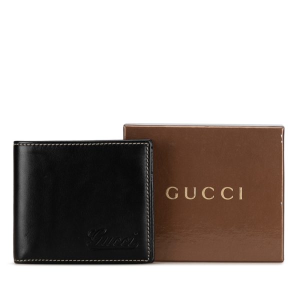 gkfsbtemtf1v36c8 10 Gucci bifold wallet 170382 black leather