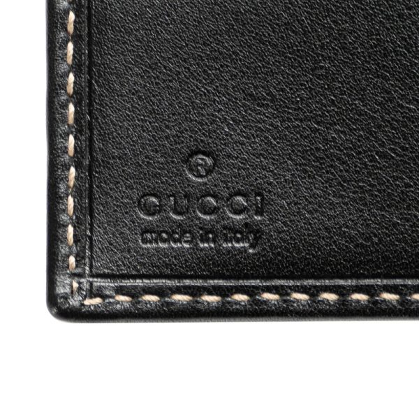 gkfsbtemtf1v36c8 5 Gucci bifold wallet 170382 black leather