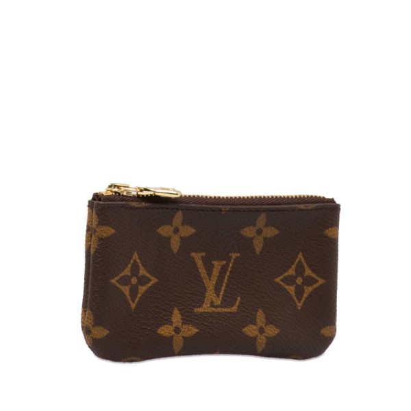 glbf6gchmrhxs5v4 2 Louis Vuitton Monogram Pochette Cle Coin Case M62650 Brown